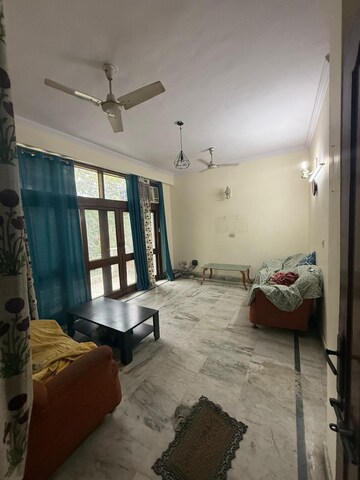 Living Room in 3 BHK Builder Floor at Chittaranjan Park – for Rent