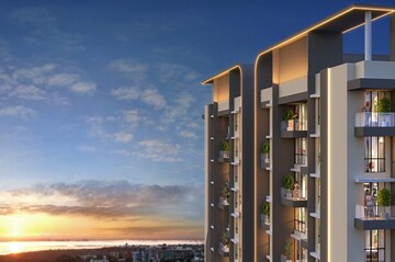 1 BHK Apartment – Exterior View View at La Mer One, Palaspa - for Sale