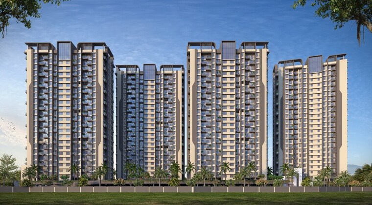 Exterior View, la-mer-one 1 Bedroom 320 Sq.Ft. Apartment In Palaspa Navi Mumbai 8846415