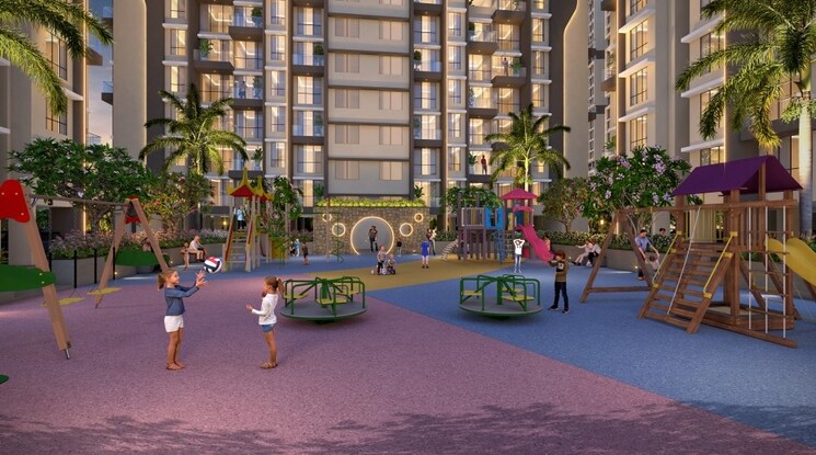 Exterior View, la-mer-one 1 Bedroom 320 Sq.Ft. Apartment In Palaspa Navi Mumbai 8846415