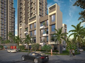 1 BHK Apartment – Exterior View View at La Mer One, Palaspa - for Sale