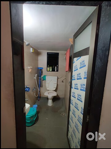 Bathroom in 2 BHK Apartment at Devram Smruti CHS, Dombivli East – for Rent