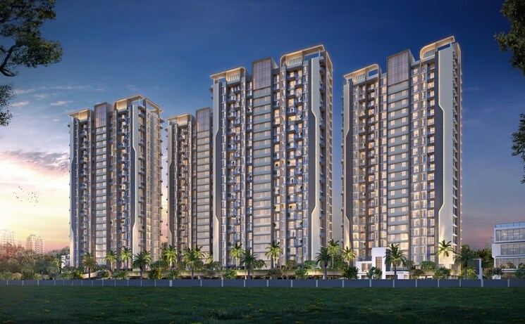 Exterior View, la-mer-one 1 Bedroom 400 Sq.Ft. Apartment In Palaspa Navi Mumbai 8846437