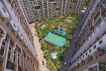 Balcony in 2 BHK Apartment at Mohan Precious Greens, Ambernath – for Sale