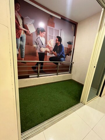 Balcony in 2 BHK Apartment at Mohan Precious Greens, Ambernath – for Sale