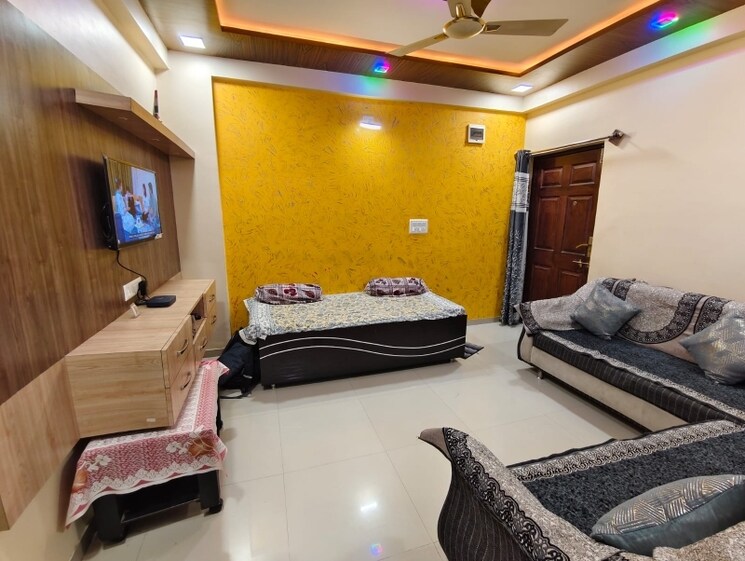 Living Room, tragad 2 Bedroom 1115 Sq.Ft. Apartment In Tragad Ahmedabad 8846479