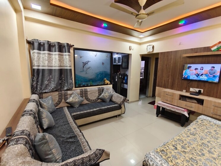 Living Room, tragad 2 Bedroom 1115 Sq.Ft. Apartment In Tragad Ahmedabad 8846479