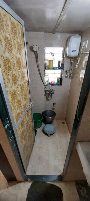 Bathroom in 1 BHK Apartment at Liberty Garden, Malad West – for Sale