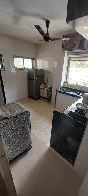 Kitchen in 1 BHK Apartment at Liberty Garden, Malad West – for Sale
