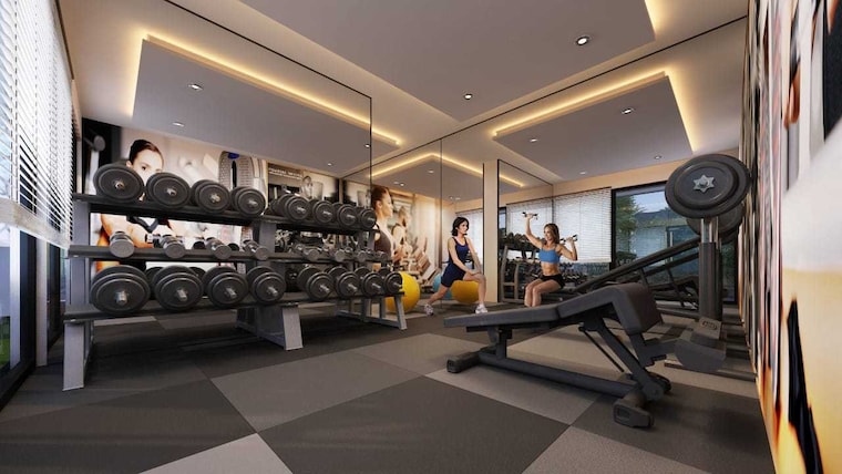 Gym, thanekar-palacio 4 Bedroom 2100 Sq.Ft. Apartment In Badlapur East Thane 8846483