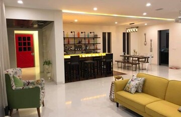Living Room in 4 BHK Apartment at Lodha Bellezza Sky Villas, Kukatpally – for Rent
