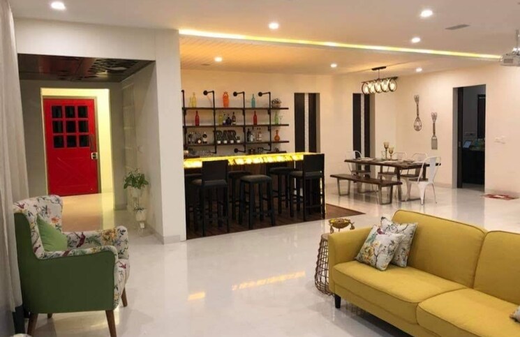 Living Room, lodha-bellezza-sky-villas 4 Bedroom 4761 Sq.Ft. Apartment In Kukatpally Hyderabad 8846518