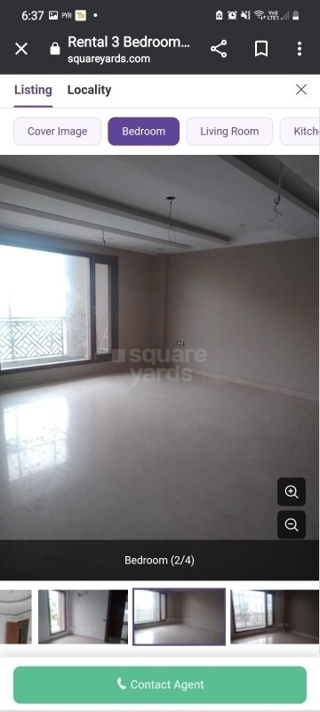 Master Bedroom in 3 BHK Independent House at Palam Vihar – for Rent