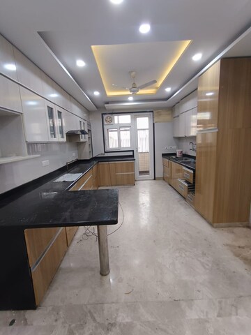 Kitchen in 3 BHK Apartment at Sahridaya Apartments, Paschim Vihar – for Rent