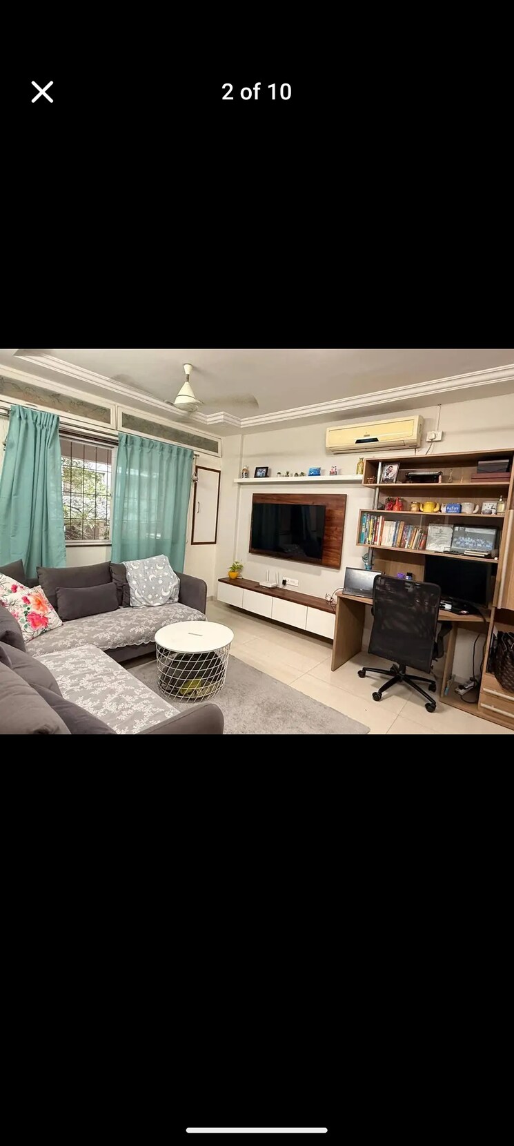 Living Room, viman-pearl 2 Bedroom 1230 Sq.Ft. Apartment In Viman Nagar Pune 8846599