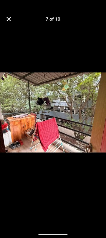Balcony in 2 BHK Apartment at Viman Pearl, Viman Nagar – for Rent
