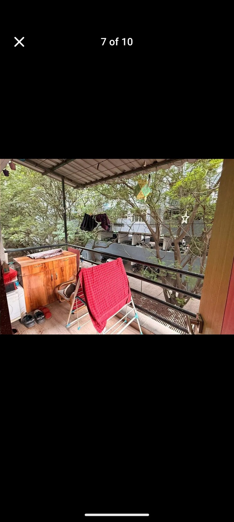 Balcony, viman-pearl 2 Bedroom 1230 Sq.Ft. Apartment In Viman Nagar Pune 8846599