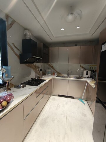 Kitchen in 3 BHK Apartment at Navbharat Apartments, Paschim Vihar – for Rent