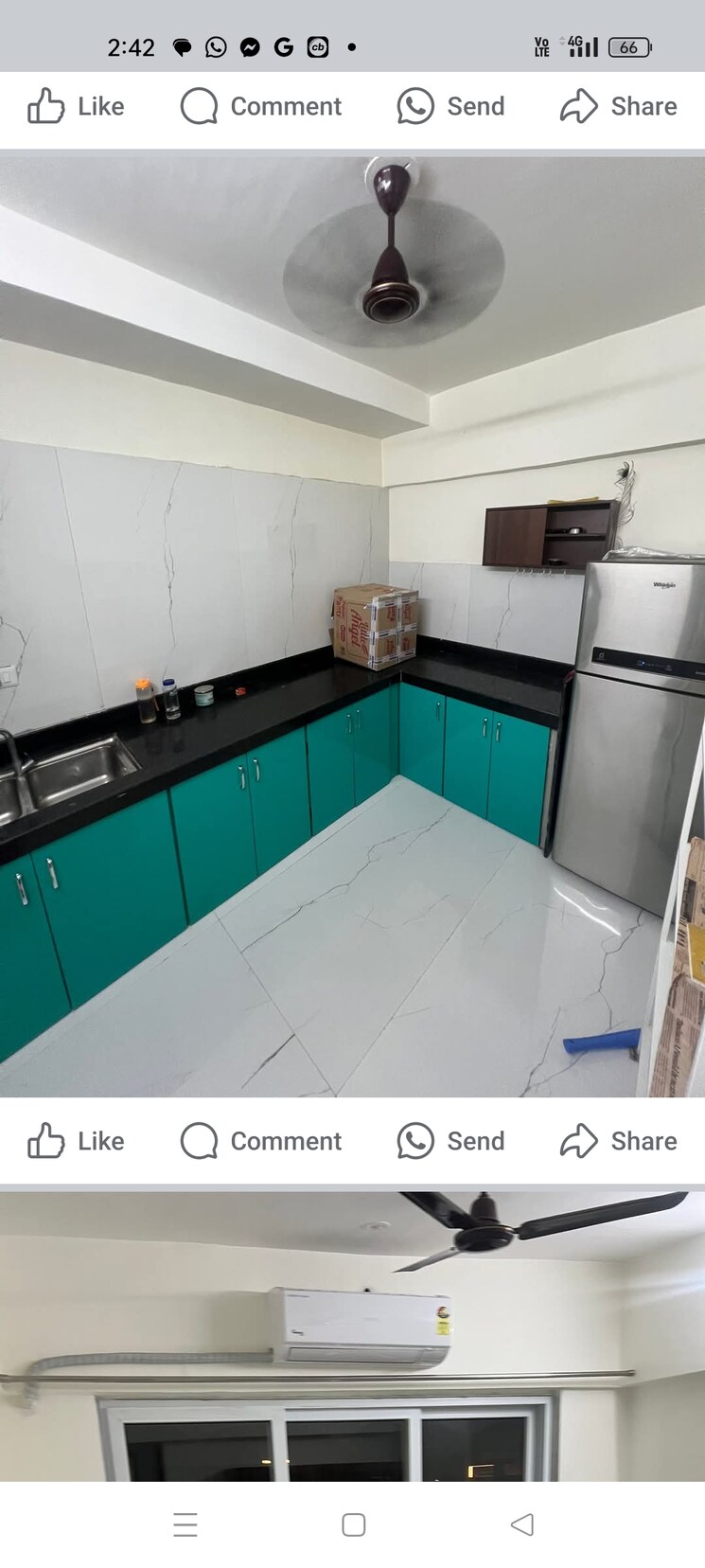 Kitchen, rustomjee-elanza 2 Bedroom 616 Sq.Ft. Apartment In Malad West Mumbai 8846641