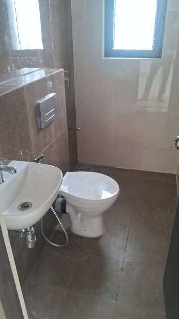 Bathroom in 1 BHK Apartment at Rishabh Tower, Virar West – for Rent