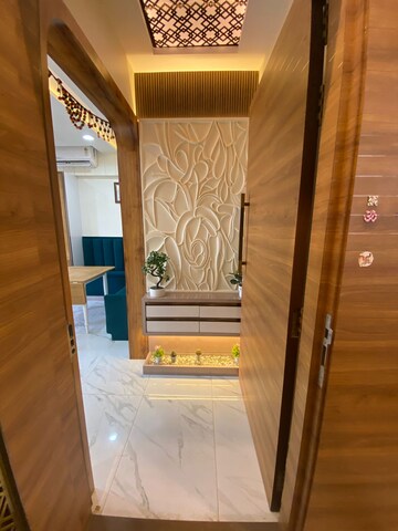 Staircase in 2 BHK Apartment at Raymond Ten X Vibes, J K Gram – for Rent