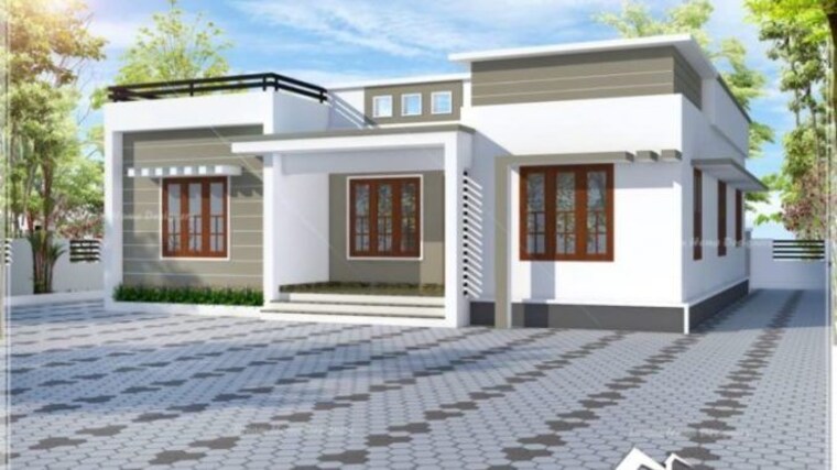 Exterior View, west yakkara 2 Bedroom 1005 Sq.Ft. Villa In West Yakkara Palakkad 8846728