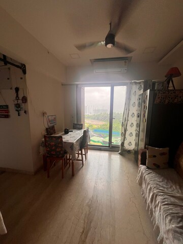 Living Room in 1 BHK Apartment at Kanakia Codename Future D, Powai – for Rent
