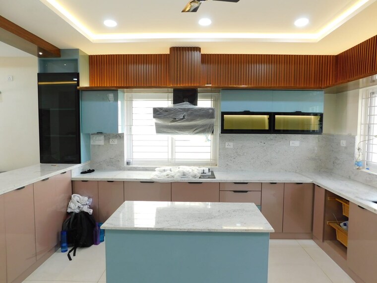 Kitchen, poulomi-indus-crest 5 Bedroom 300 Sq.Yd. Villa In Tellapur Hyderabad 8846864