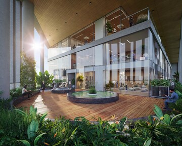  Office Space – Exterior View View at Kaavyaratna Narmada, Gift City - for Sale