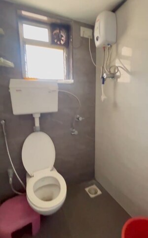 Bathroom in 1 BHK Apartment at Yashwant Avenue, Virar West – for Sale