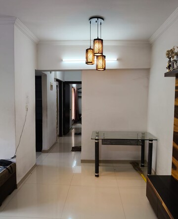 Living Room in 1.5 BHK Apartment at Madhav Palacia, Ghodbunder Road – for Rent
