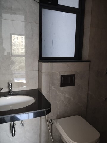 Bathroom in 1 BHK Apartment at Godrej Urban Park, Chandivali – for Rent
