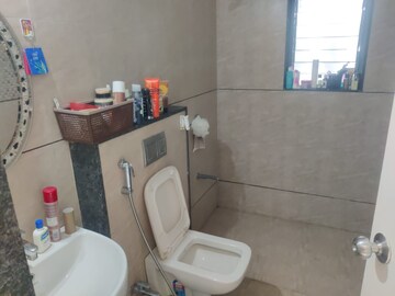 Bathroom in 2 BHK Apartment at Rohan Madhuban, Bavdhan – for Rent