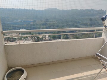 Balcony in 2 BHK Apartment at Rohan Madhuban, Bavdhan – for Rent
