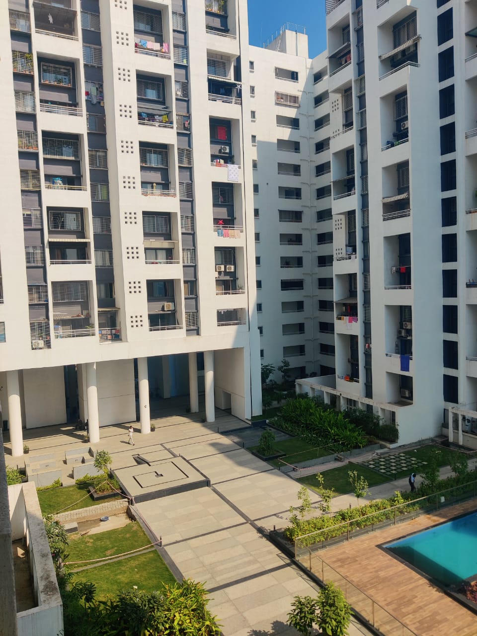 2 BHK + Servant Room 800 Sq.Ft. Apartment in Rohan Madhuban
