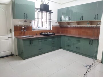 Kitchen in 3 BHK Builder Floor at RMS Layout, Sanjay Nagar – for Rent