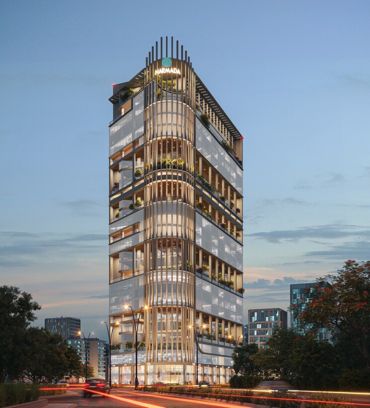 Exterior View, kaavyaratna-narmada Commercial Office Space 3234 Sq.Ft. In Gift City Ahmedabad 8847044