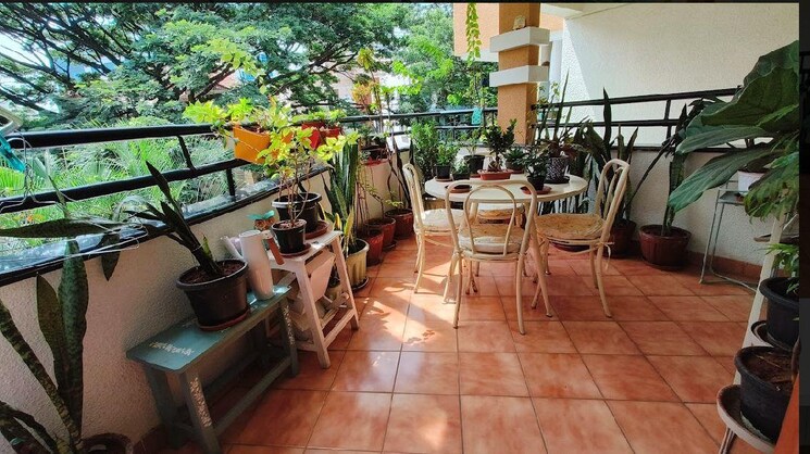 Balcony, sobha-turquoise 4 Bedroom 3100 Sq.Ft. Apartment In Halasuru Bangalore 8847058