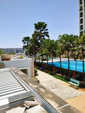 Balcony in 3 BHK Apartment at Rohan Madhuban, Bavdhan – for Rent