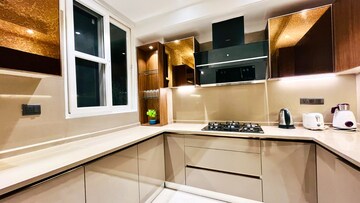Kitchen in 4 BHK Builder Floor at Emaar MGF Emerald Hills, Sector 65 – for Rent