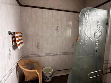 Bathroom in 3 BHK Builder Floor at Panchsheel Park – for Sale