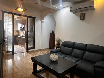 Living Room in 3 BHK Builder Floor at Panchsheel Park – for Sale