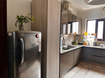 Kitchen in 3 BHK Builder Floor at Panchsheel Park – for Sale