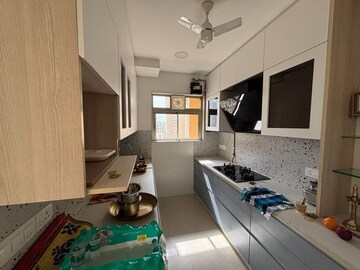 Kitchen in 2 BHK Apartment at Hiranandani Eagleridge Wing A, Thane West – for Rent