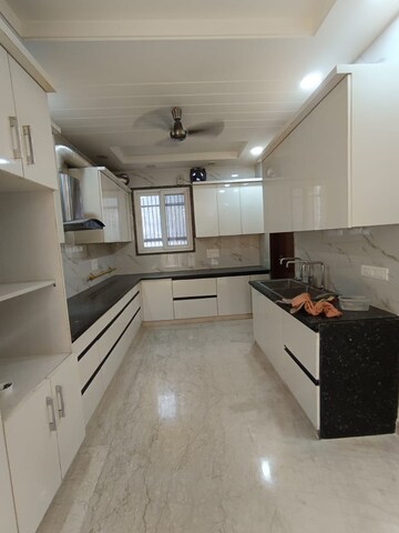 Kitchen in 3 BHK Apartment at Navbharat Apartments, Paschim Vihar – for Rent