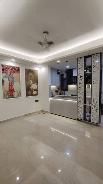 Living Room in 2 BHK Builder Floor at Malviya Nagar – for Rent