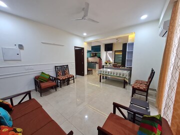 Living Room in 3 BHK Apartment at Maya Green Lotus Saksham, International Airport Road – for Rent