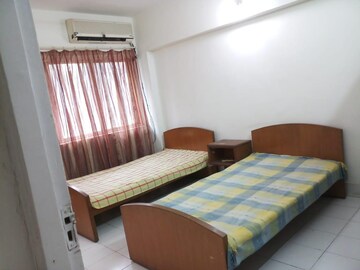 Bedroom in 2 BHK Apartment at Hermes Heritage Homes, Shastrinagar – for Rent