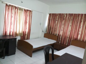 Bedroom in 2 BHK Apartment at Hermes Heritage Homes, Shastrinagar – for Rent
