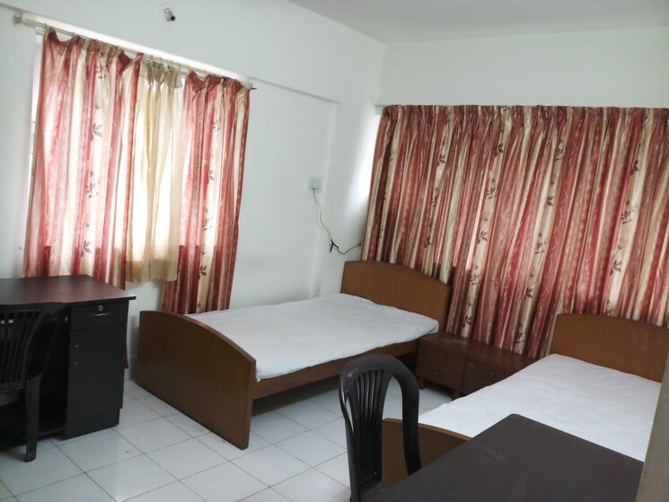 Bedroom, hermes-heritage-homes 2 Bedroom 900 Sq.Ft. Apartment In Shastrinagar Pune 8847152